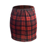 Qianniao style elegant elastic waist half skirt, hip hugging high waist short skirt