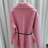 2024 New Winter Real Natural Fox Fur Pocket Coat Ladies Outwear Female Coat Cashmere Wool Woolen Women Luxury Jacket