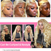 Rosabeauty HD Transparent 13x6 613 Body Wave Honey Blonde Lace Frontal Human Hair Wig Brazilian 13x4 Lace Front Wigs For Women