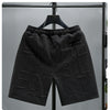 Neue Mode gestrickte Shorts Herren Bequemer elastischer Bund Kleidung Männliche atmungsaktive kurze Hosen Übergröße