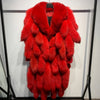 GO BALLISTIC YA Fox Fur Coat 2023 Winter New Natural Fur Clothing Fur Outwear 7337