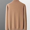 Fall/Winter 100% Wool Bottoming Shirt Men's Thickened Turtleneck Sweater Business Cashmere Knitting