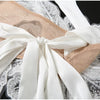 Sexy 3D Flower Vest Skirt Sets Women Slim Sequin Lace Up Crop Tops High Split Long Skirts 2026 Summer Lady Vacation Outfits