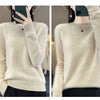 New cashmere sweater women's sweater in autumn and winter 100% merino wool fashion O-neck autumn warm pullover top