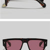 2024 Luxury Brand Sunglasses Men Top Quality SDEVOTO Handmade Square Vintage Acetate UV400 Fashion Women Protection SUN GLASSES