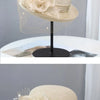 Flower Fascinators Races Hats For Women Elegant Banquet Fascinator Hat Girls Ladies Formal Wedding Dress Fedora Hats