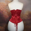 Sexy Women's Overbust Corsets Lace Up Bustiers Tops Fashion Gothic Slimming Fit Corsets and Bustiers Body Shaper корсет женский