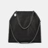 Designer's retro braided chain environmental microfiber handbag Women's new fashion multi-functional large capacity shoulder bag