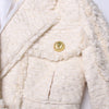 TWOTWINSTYLE Solid Temperament Blazers For Women Notched Collar Long Sleeve Patchwork Single Button Vintage Blazer Female Style