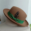 the Derby Hat bowler hat  Fedora for Women and Men Party Hat Men Hat for Winter Elastic Band Felt Hat Jazz Church Hat Wholesale