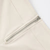Weird Puss Lines Patchwork 2 Piece Set Women Zipper Cardigan Irregular Crop Top+Skinny Peach Hip Shorts Simple Sporty Streetweas