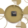 Large Golden Modern Minimalist Metal Wall Clock Family Living Room Decoration Pendant Creative Light Luxury Wall Watch Silent