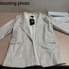 Blingbling Water Drill Suits Jacket 2023 New Spring Loose Long Sleeve Cardigans Mid-long Tailored Collar Women Blazers Coat