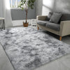 Flauschiger Teppich für das Schlafzimmer, zottelige, flauschige Teppiche für das Schlafzimmer, dicke schwarze Teppiche für das Wohnzimmer, Teppiche für Mädchen und Jungen