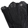 Hollow Out Corset Tops Irregular Hem Fishbone Underbust Top Slim Bandage Shapewear Bustier Korset Costumes Evening Party Corset