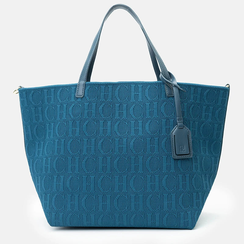 CH Classic Models of Women's Shoulder Bag Solid Color Fashionable Versatile Large-capacity Handbag Elegant Shopping Ladies Bag