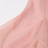 TWOTWINSTYLE Damenkleid Unregelmäßig Gefaltet Patchwork Mode Lang Laternenärmel Tailliertes Minikleid 2024 Neue Kleidung