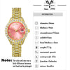 MISSFOX Pink Damen Armbanduhren Luxus Klein Zifferblatt Elegant Quarz Uhr Für Damen Icy Look Party Schmuck Mini Babe So Süß Armbanduhr
