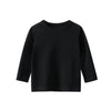 2025 Spring Autumn 2-10 Years Children'S Candy Color Sweet Long Sleeve High Neck Unisex Kids Girl Boy Basic Turtleneck T-Shirt