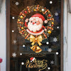 Santa Snowman Christmas Window Stickers Wall Decals New Year 2025 Christmas Home Decor Merry Christmas Xmas Decorations Gifts