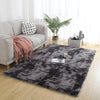 Grauer Teppich für Wohnzimmer Plüsch Teppich Schlafzimmer Boden Flauschige Matten Anti-Rutsch Home Decor Teppiche Weiche Samt Teppiche Kinderzimmer Decke