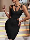 Bandage Dress Women Party Dress Bodycon Elegant Sexy Evening Birthday Club Outfits Summer 2024