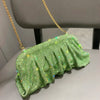 Shiny Rhinestones Handmade Evening Clutch Bags New Folds Purses and Handbags Luxury Designer Wedding Party High Quality