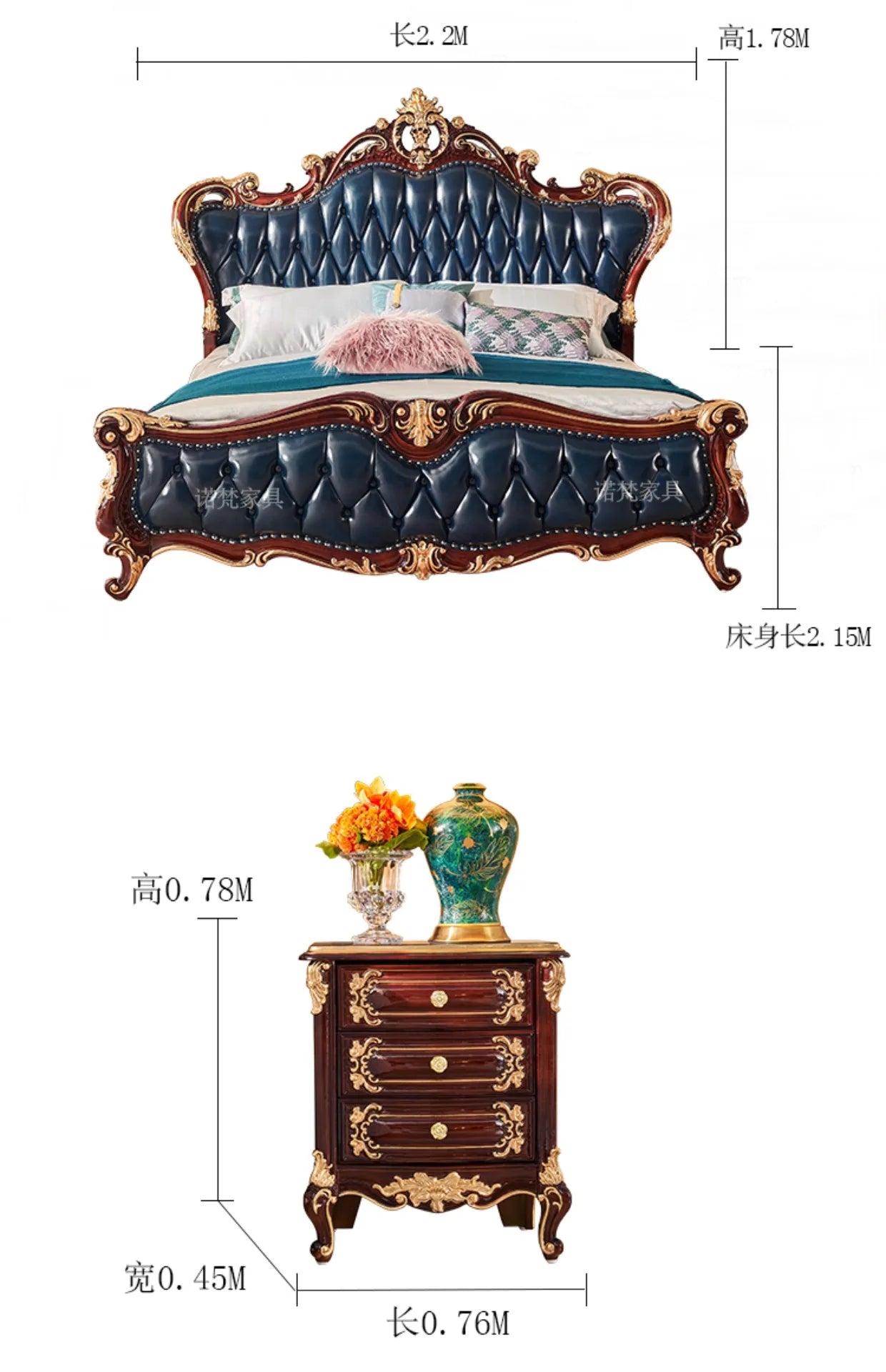 Nordisches Luxus-Ästhetik Bett Queen Size Günstig Niedlich Salon Schlafzimmer King Size Modern Holz Leder Camas Matrimonial Zimmer Möbel