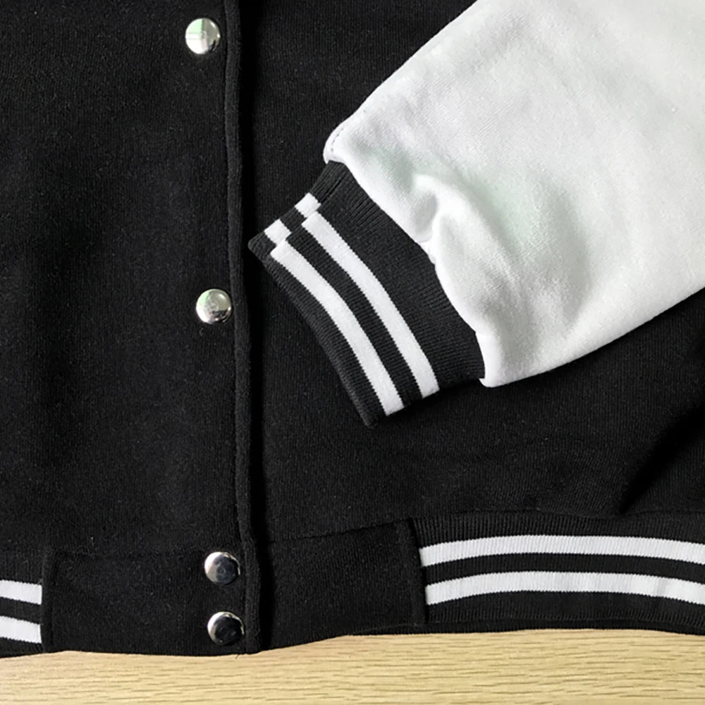 Cosplay Shield Baseball Uniform Anime Sports Clothing For Men Loose Oversize X-5XL Sportswears Personality Pocket Jacket Male