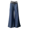 Spring Autumn Elegant High Waist Wide Leg Pants For Women Fashion Loose Long Pant Casual Office Solid Women Clothes New Pant