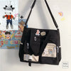 Nylon Waterproof Canvas Women Handbags Shoulder Bag Japanese Ladies Messenger Bag Student School Crossbody Bags for Girl Satchel