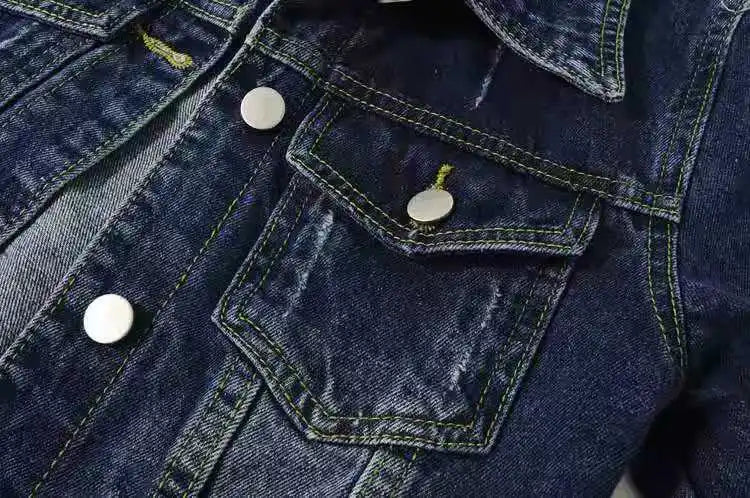 Damen Jeansjacke Frühling Herbst Kurze Jacke Rosa Jeansjacken Lässige Oberteile Lila Gelb Lila Blau Locker Sitzende Oberteile Damen Oberbekleidung