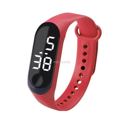 LED Digitaluhr Herren Damen Lässige Mode Sport Mädchen Armband Jungen Uhren Elektronische Silikon Armbanduhr für Kinder