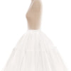 Multi-layer Tulle Tutu Skirts Fuchsia 6 Layers Fluffy Petticoat Underskirt Princess Ball Gown Women Halloween Party Skirt