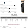 Nibber Solid Color Hanging Neck Maxi Dress Sexy Hollow Women Perspective Bag Hips Robe Female Street Trendy Dresses Clothing