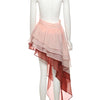 Weird Puss Tierred Tassel Dress Women Backless Sleeveless Halter Gradient Color Lace Pleated Sexy Beach Vacation Party Bodycon