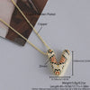 MHS.SUN Neue Leopard Bubble Buchstabenkette Vergoldet Chunky Bubble Zirkon 26 Initialen Anhänger Halskette Frauen Modeschmuck
