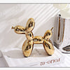 21cm Big Size Ceramic Balloon Dog Abstract Ornament Creative Sculpture Study Room Statue Home Office Accessories Decoration