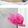 Flower Fascinators Races Hats For Women Elegant Banquet Fascinator Hat Girls Ladies Formal Wedding Dress Fedora Hats
