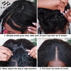 UNice Hair Yaki Straight V Part Wig 100% Human Hair V Shaped Wig Upgrade U Part Wig No Sew In Clip In Half Wig Read To Wear Go