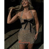 Londeway Luxury Halter Homecoming Dress Bowknot Rhinestones Mini Dubai Ceremony Party Vestidos De Fiesta Cocktail Customized