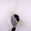 Neuer schwarzer Fascinator Hochzeits-Pillbox-Hut, elegant, für Damen, Haarspange, Kirche, Party, Kopfbedeckung, Mode-Kopfbedeckung