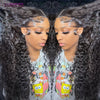 Mongolian Afro Kinky Curly Human Hair Bundles With Closure Deep Curly Hair Weave Bundles With Frontal Closure Hair Extensions