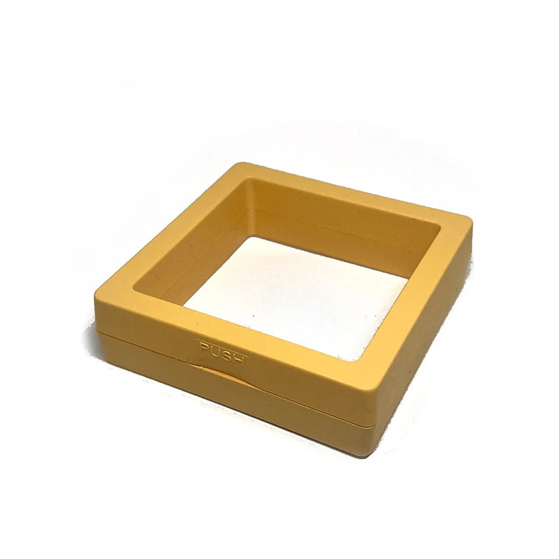 10PCS Plastic 3D Floating Jewelry Display Stands Clear Necklace Bracelet Holder for Gift Shop Storage Organizer Box Wholesale