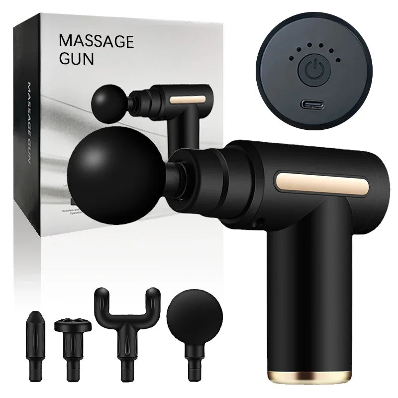 Mini Faszienpistole Kabellose Massagepistole Muskelentspannungs-Massagegerät Nackenmembran Rob Nackenwirbelsäulen-Massageinstrument