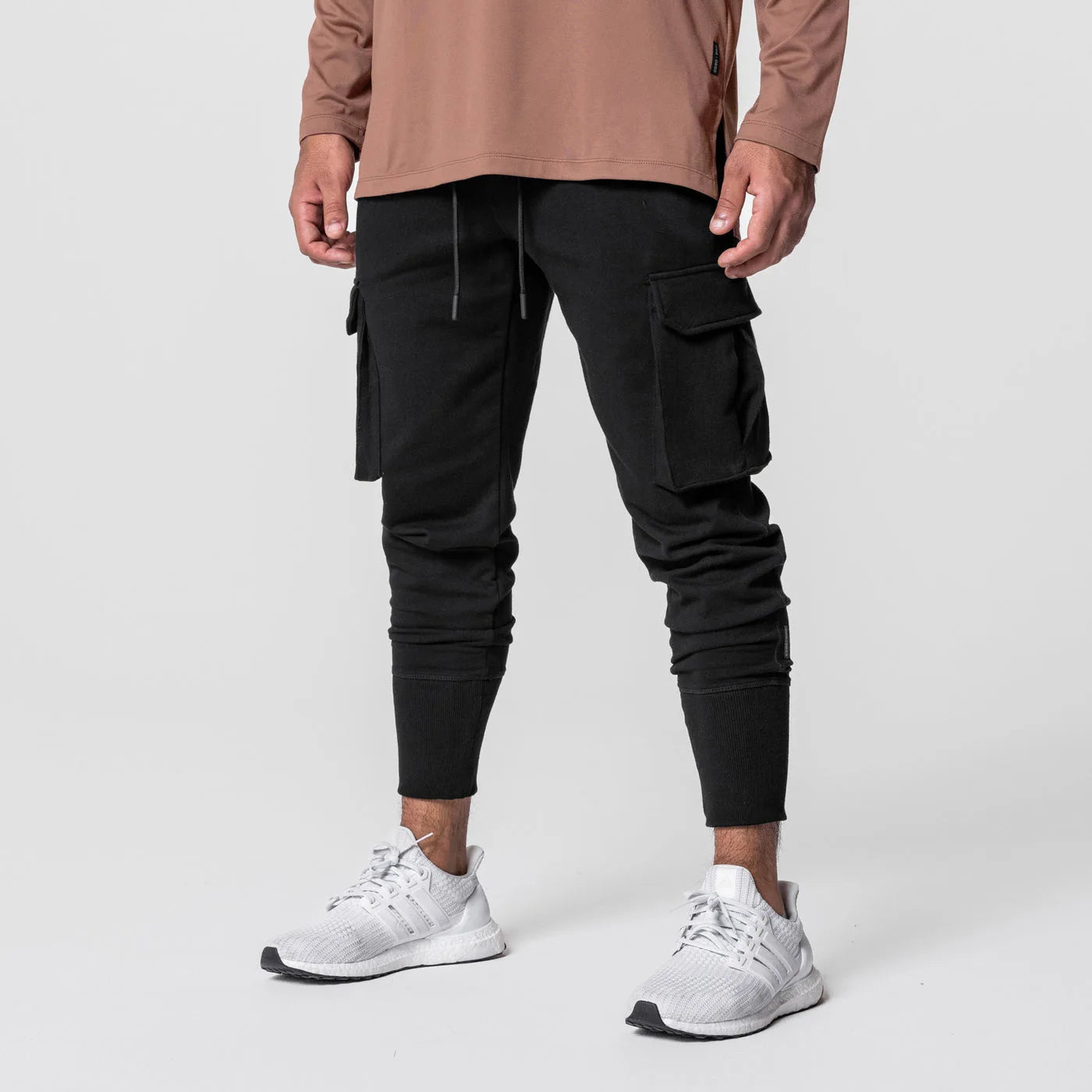 Men's Thick Cotton Training Sets Hoodie Casual Sports Pullover Hooded 2-piece Top with Pants Sweatshirts Gym Running Tracksuits