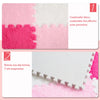 Eva-Schaumstoff-Puzzle-Teppich, weiche Plüsch-Kindermatte, Babyspielzeug, Baby-Spielmatte im Kinderzimmer, warmhaltende Spielmatte
