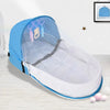 Babybett, faltbar, tragbar, mit Netz und Verdeck, Babynest, tragbares Babybett zum Campen, Säuglingswiege