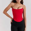 Summer Sexy Backless Strappy Sleeveless Mini Top Party Nightclub Birthday Party Bandage Tank Top
