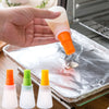 Kitchen Gadgets Barbecue Oil Brush Silicone BBQ Honey Oil Bottle With Brush Convenient Basting Cooking Tools Kitchen Accessories